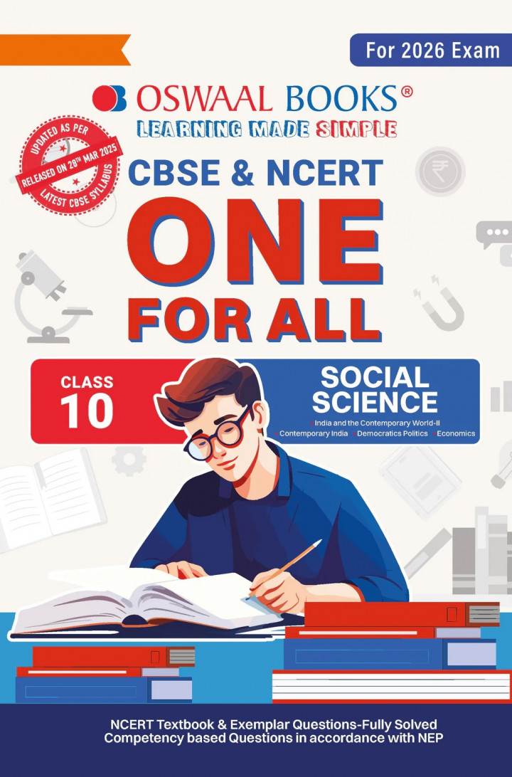Oswaal CBSE & NCERT One for All Class 10 Social Science