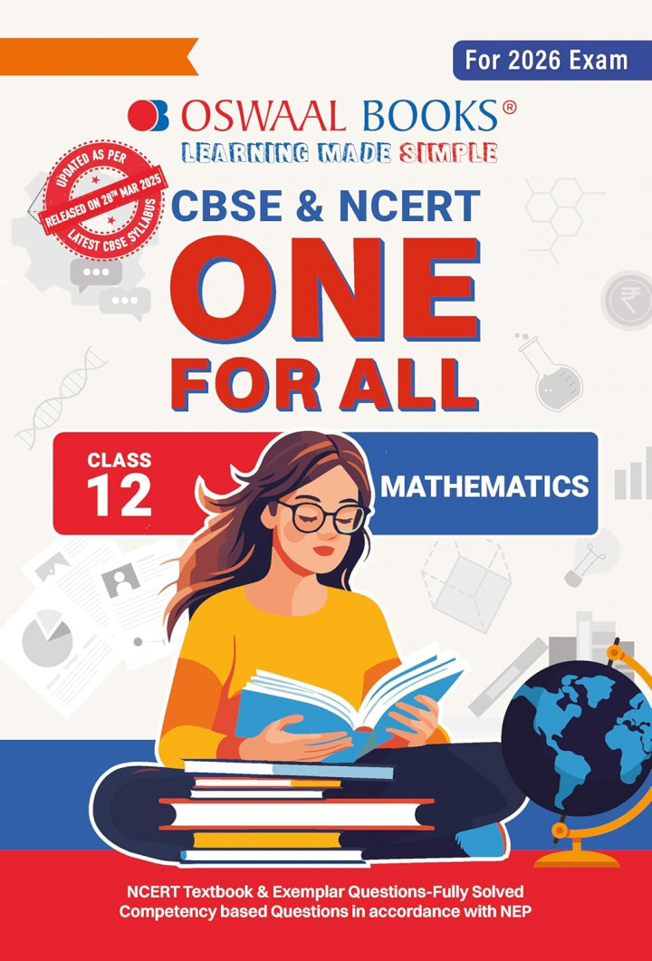 Oswaal CBSE & NCERT One for All Class 12 Mathematics