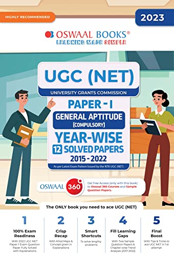 Oswaal UGC NET Paper 1 General Aptitude Compulsory (For 2023 Exam)