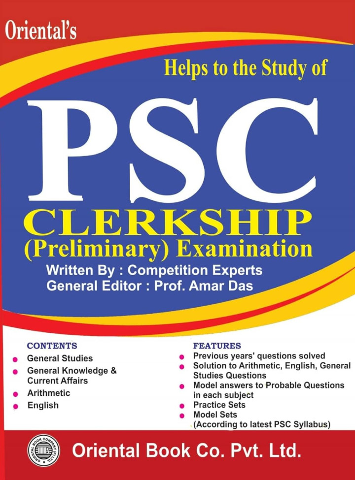 PSC CLERKSHIP Preliminary Examination (Oriental’s ) 2024