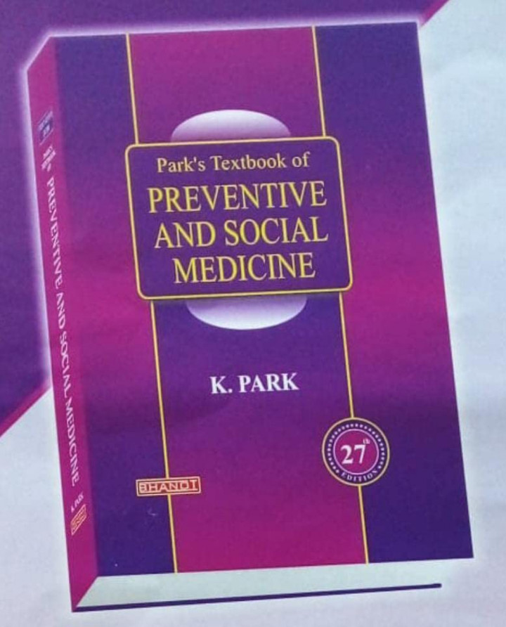 Parks Textbook of Preventive and Social Medicine 27th Edition 2023  By K Park