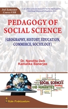 Pedagogy of Social Science History  Geography Education Sociology and Commerce BEd 3rd Sem