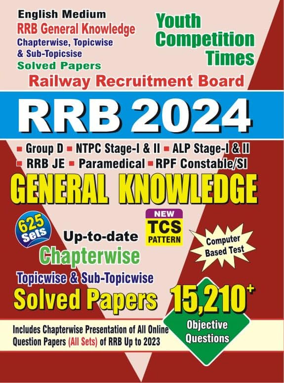 RRB General Knowledge English Medium by Youth Competition Times
