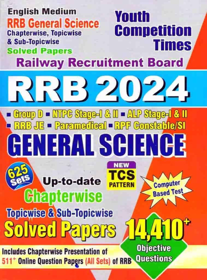 RRB General Science Chapterwise Solved Papersby Youth Competition Times