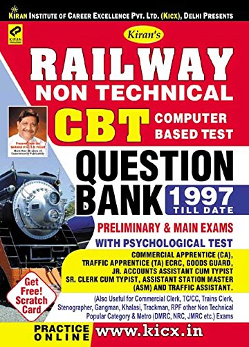 Railway Non-Technical CBT Question Bank 2024