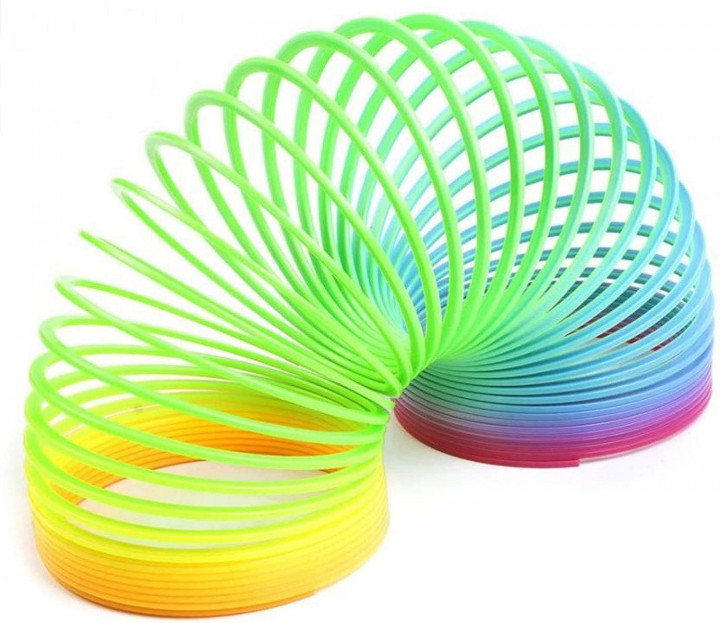 Rainbow Spring Toy Multicolor