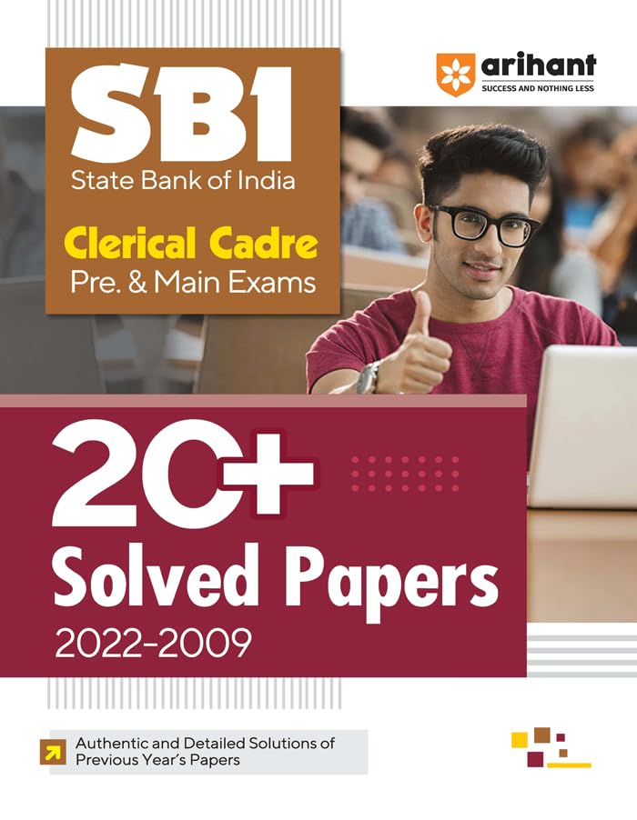SBI Clerical Cadre Pre & Main Exam 20 Solved Papers By Deepali