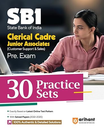 SBI Clerk Junior Associates 30 Practice set 2023