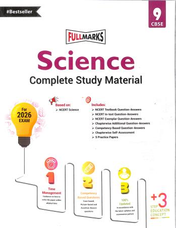 Science CBSE Class 9 (Complete Study Material) For 2026 Exam