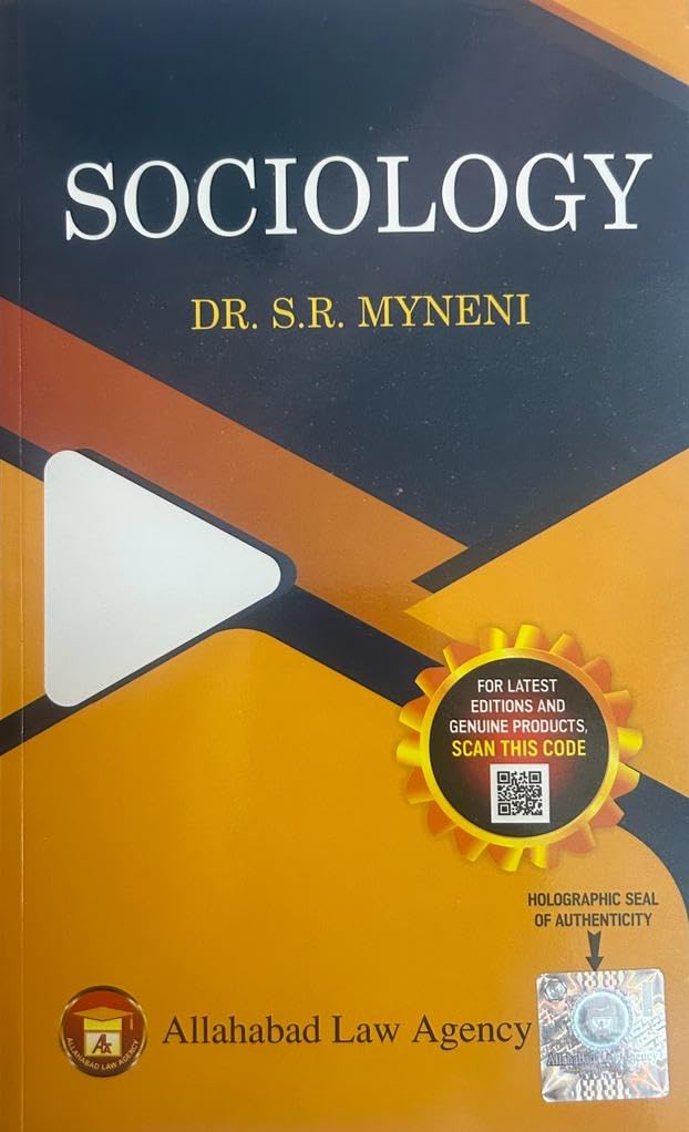 Sociology Author by s r Myneni