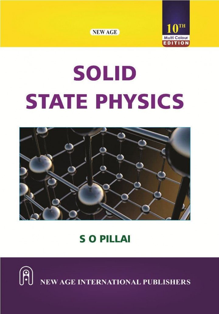Solid State Physics By S O Pillai