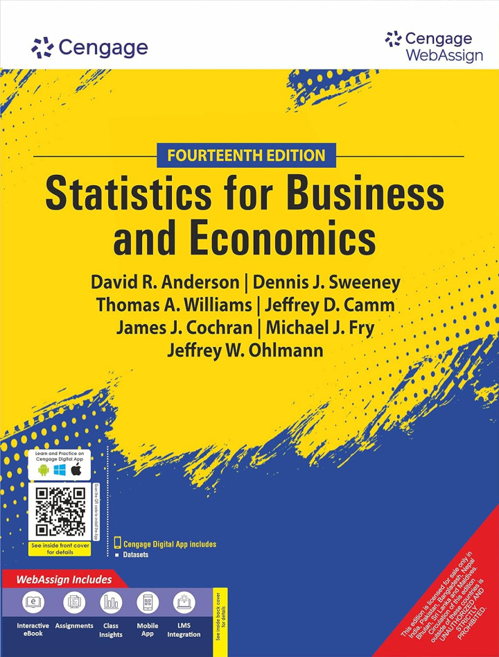 Statistics for Business Economics with WebAssign by ZZ_Books Wagon