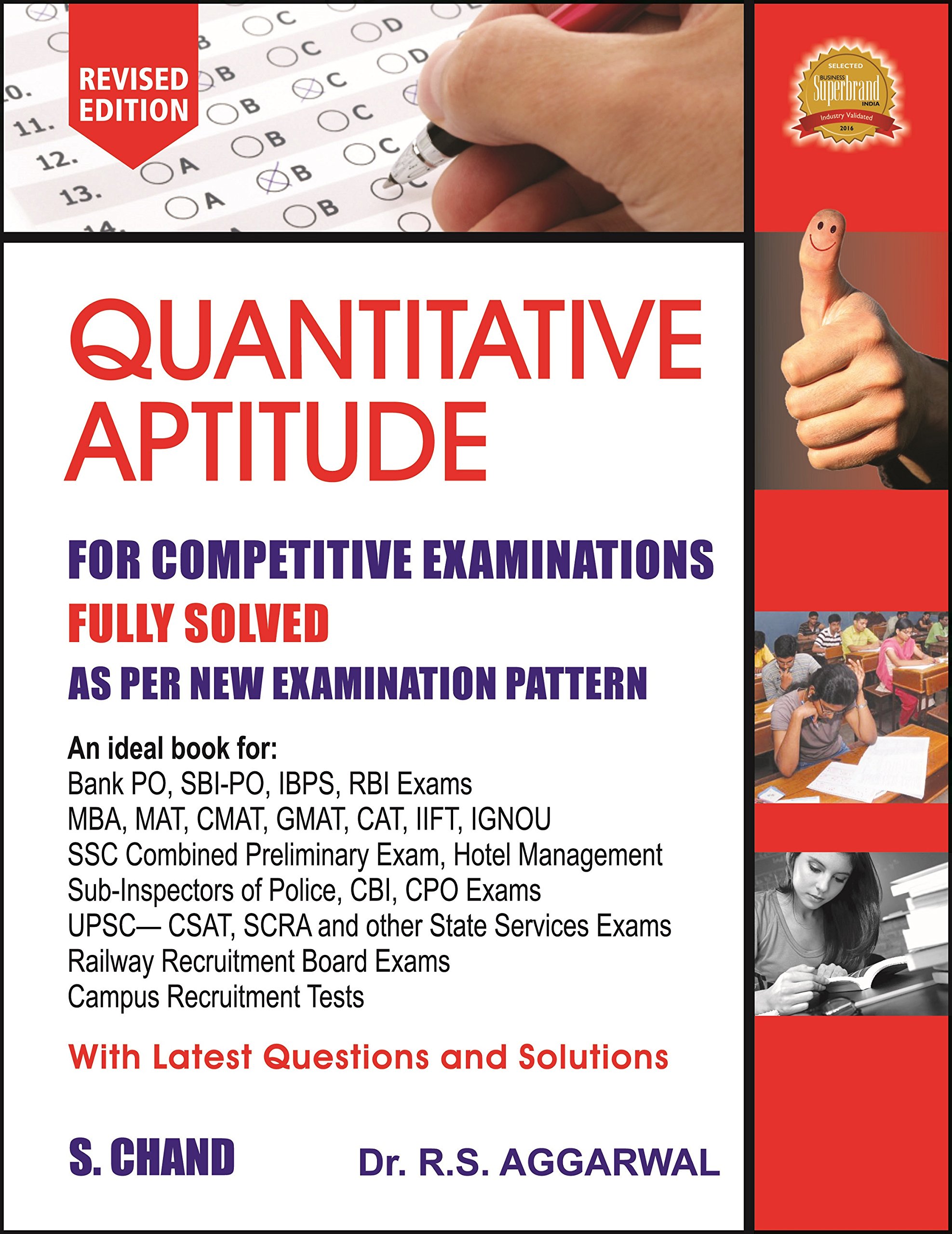 Quantitative Aptitude for Competitive Examinations (latest edition)
