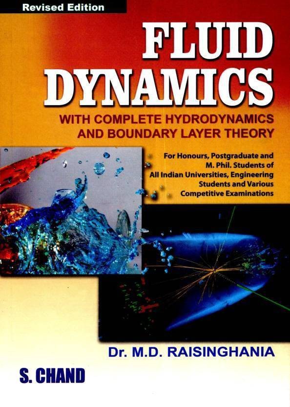 Fluid Dynamics (M D RAISINGHANIA)
