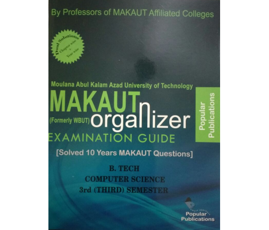 CSE 3rd Semester MAKAUT Organizer 2024