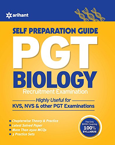 PGT Guide Biology Recruitment Examination 2023