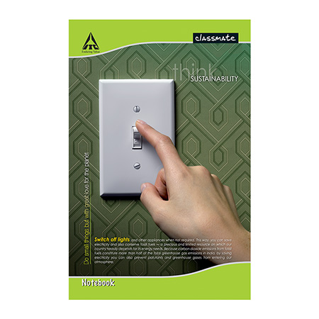 Classmate unruled  notebook  (33*21 cm)  Pages228  (PACK OF 6)
