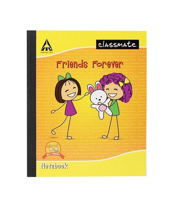 Classmate four line with gap notebook (24*18 cm) 172 Pages  (PACK OF 6)