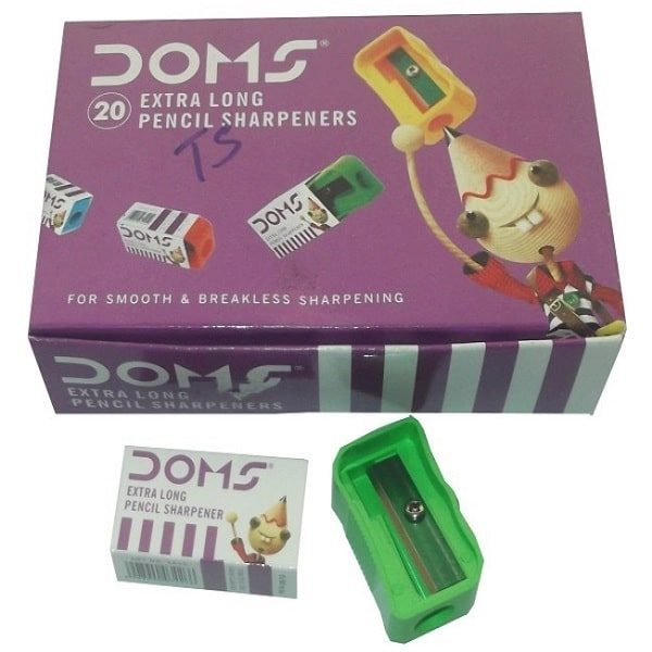 Doms Extra Long Pencil Sharpener-Pack of 20Pc