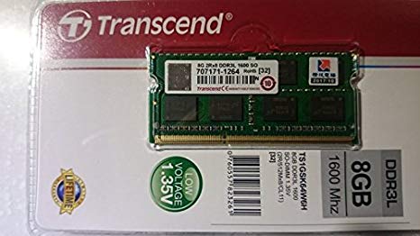 Transcend Low Voltage DDR3 8 GB