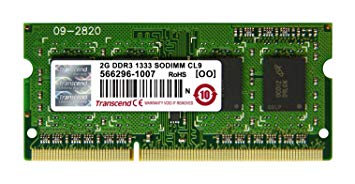 Transcend DDR3-1333/PC3-10600 DDR3 2 GB Laptop 