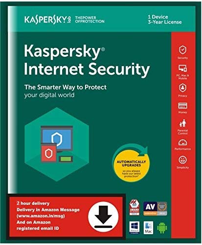 KASPERSKY Internet Security 2018 - 1 PC for 3 Years