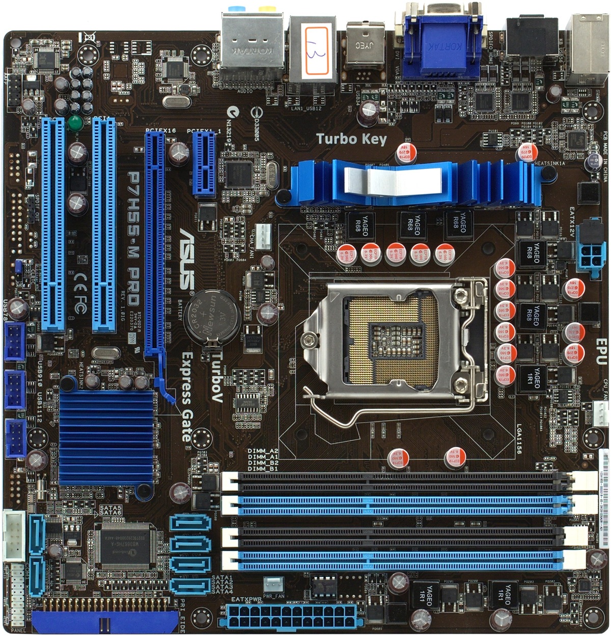 Asus P7H55-M PRO Desktop Motherboard(OEM)