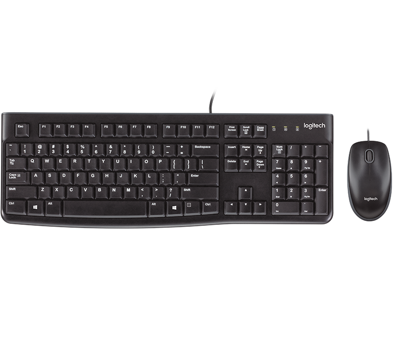 Logitech MK120 USB 2.0 Keyboard and Mouse Combo