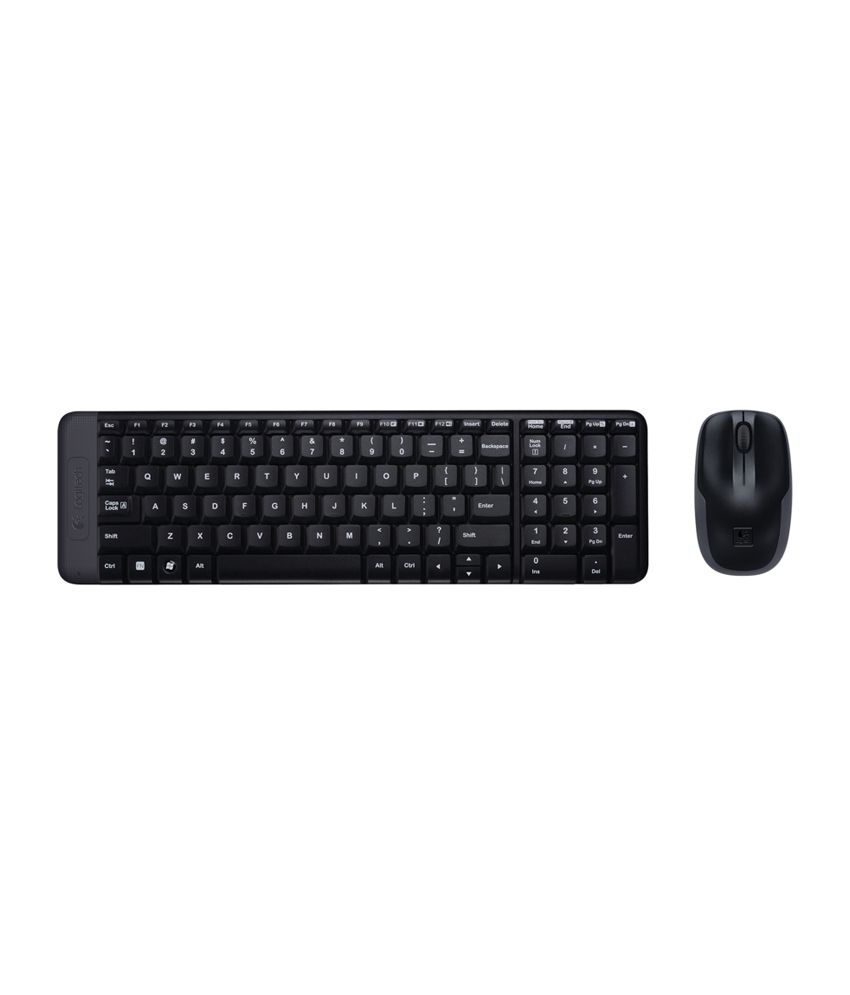 Logitech MK 215 Mouse Combo & Wireless Laptop Keyboard 