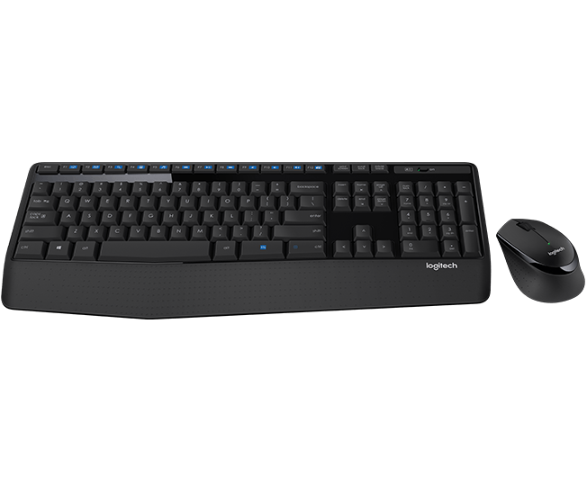 Logitech MK345 Mouse & Wireless Laptop Keyboard 