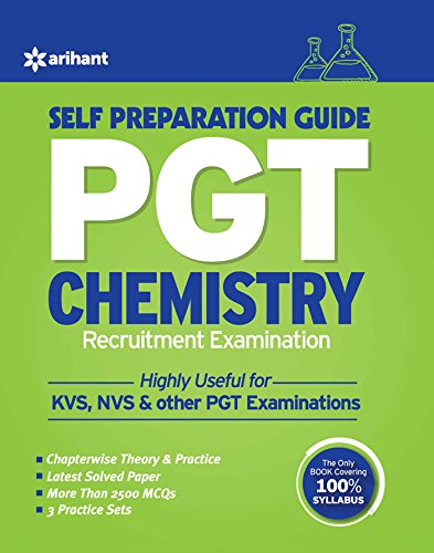 PGT Guide Chemistry Recruitment Examination Paperback