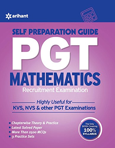 PGT Guide Mathematics Recruitment Exam