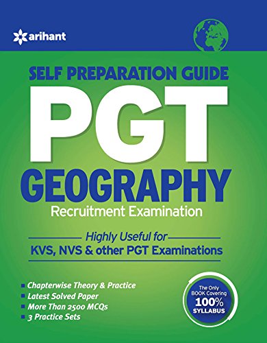 PGT Geography Recruitment Examination Self Preparation Guide 2023