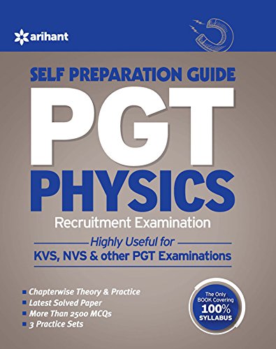 PGT Guide Physics Recruitment Examination 2023