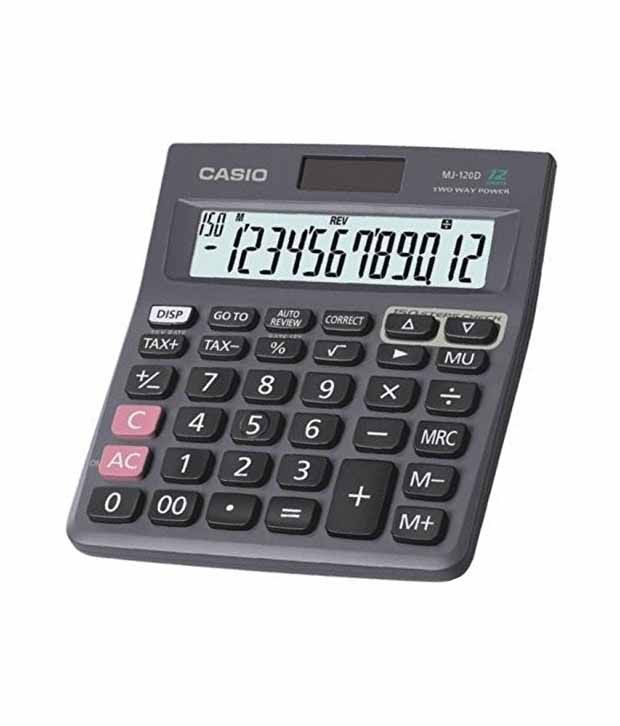 Casio MJ-120Da Desktop Basic Calculator  (12 Digit)