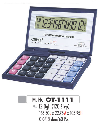 Orpat OT-1111 Basic Calculator