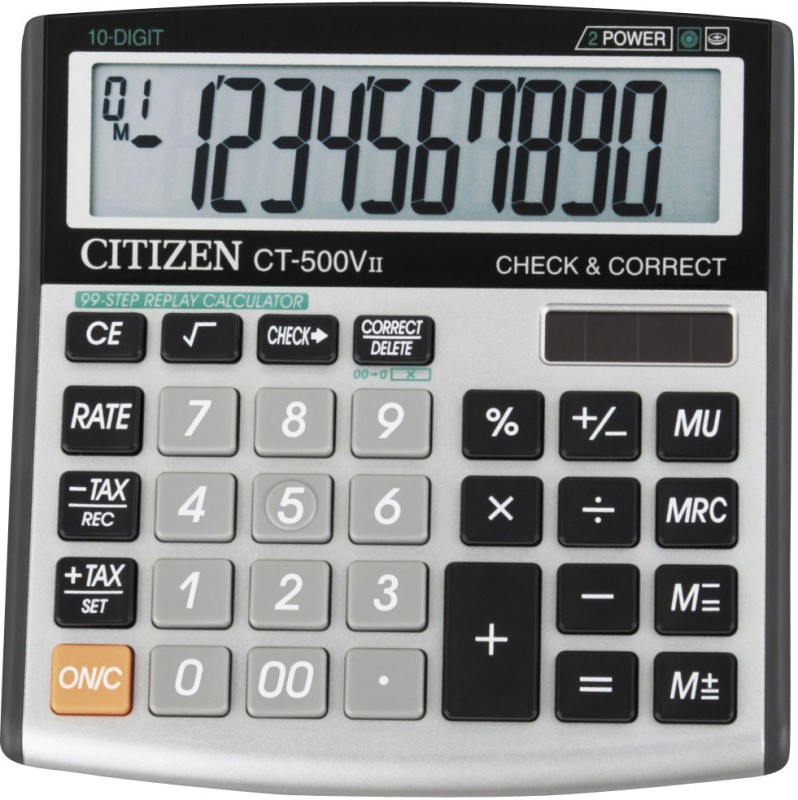 Citizen CT-500VII Stealodeal CT-500VII Basic Calculator  (10 Digit)
