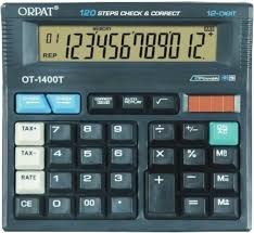 Orpat OT 1400T OT 1400T Basic Calculator