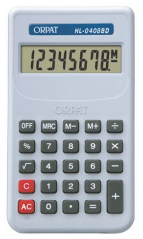 Orpat HL0408BD HL0408BD Basic Calculator