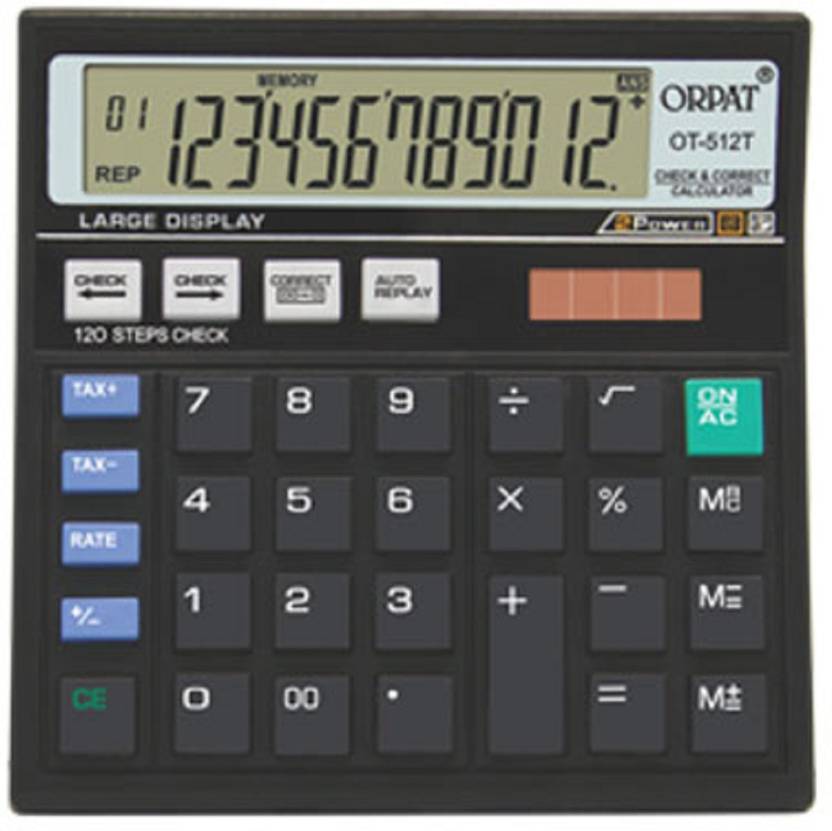Orpat OT - 512GT OT- 512GT Calculator 12 Digit
