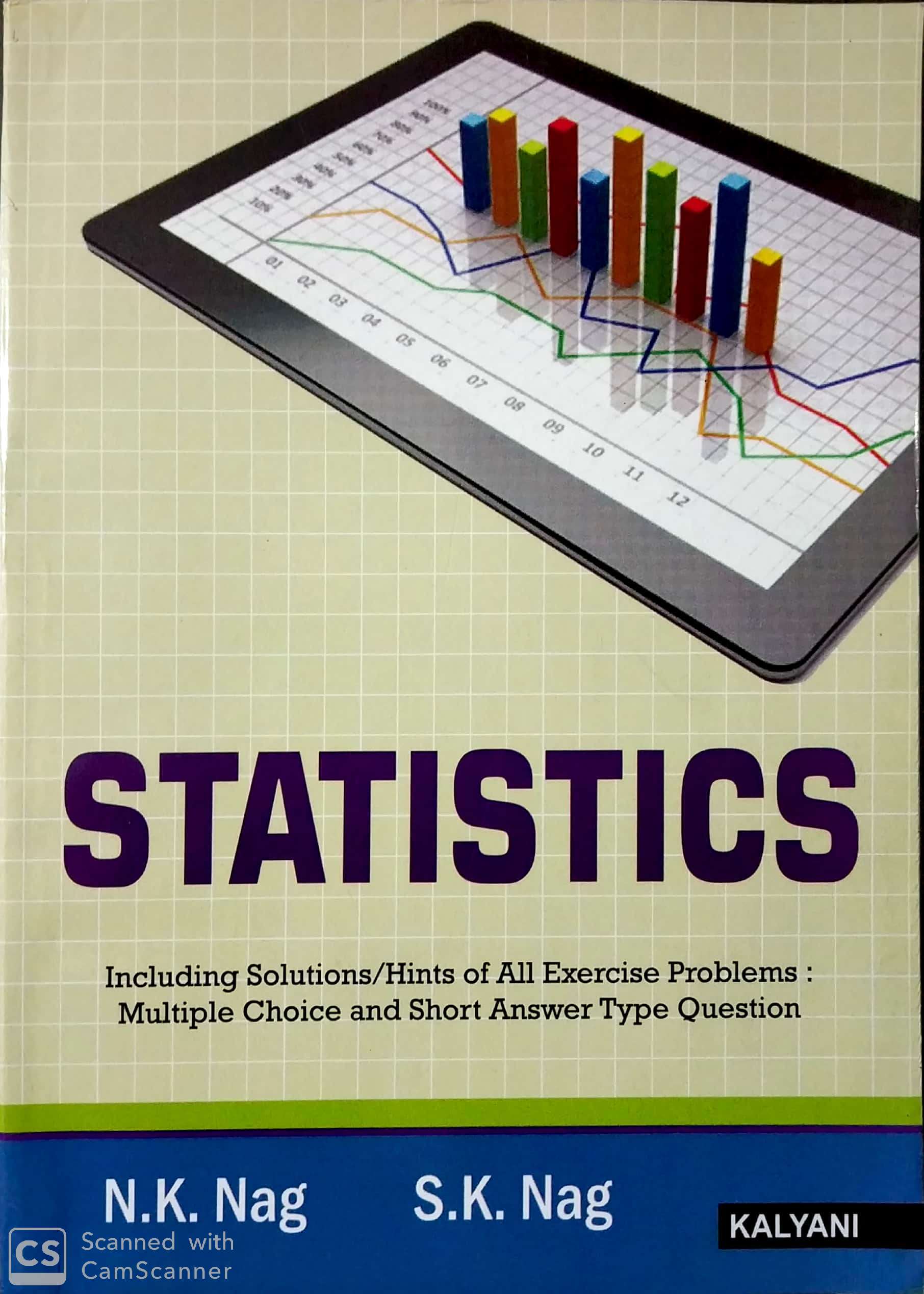 BBA 2nd Semester Statistics by N. K. Nag , S. K. Nag 2023