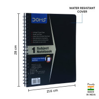 DOMS Wiro Note Book 1 Subject Note Book