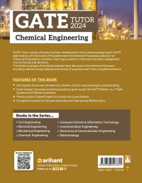 GATE 2024 Chemical Engineering (Arihant Publications)