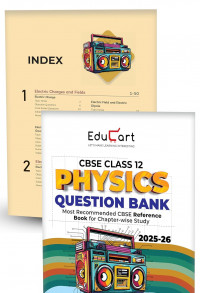 Educart CBSE Question Bank Class 12 Physics, Chemistry, Mathematics and English