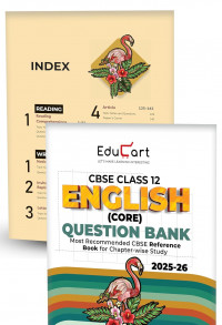 Educart CBSE Question Bank Class 12 Physics, Chemistry, Mathematics and English