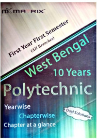 1st Semester Polytechnic Organizer(All Branches) 2024