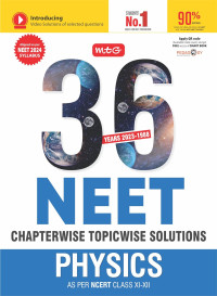 36 Years NEET Chapterwise Topicwise Solutions Physics 2024