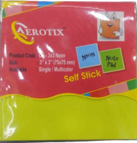 AEROTIX STICK NOTE PAD FOUR COLOR 3