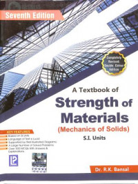 A Textbook of Strength of Materials Mechanics of Solids 7th Edition