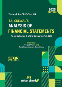 Analysis of Financial Statements Textbook for CBSE Class 12 By T S Grewal